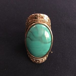 Silver and Turquoise ring